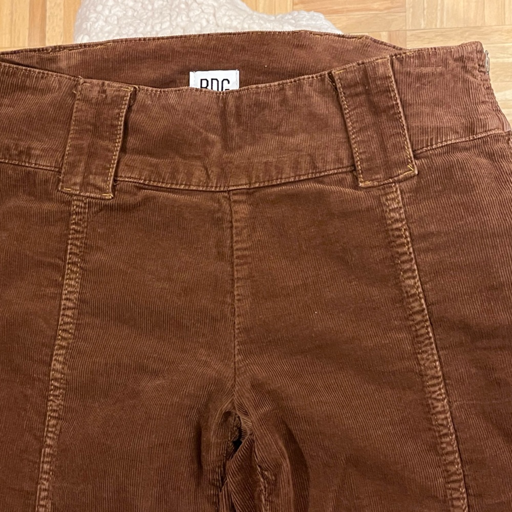 Urban Outfitters BDG corduroy flare bootcut pants. Side zipper. Brown. W29 / L32 - Picture 4 of 15